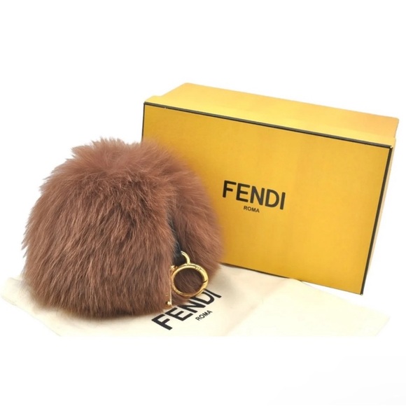 Fendi Pom Pom Bag Charm full Inclusion - Picture 5 of 5